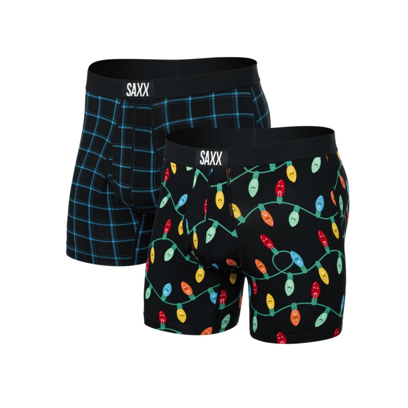 Men’s Ultra Super Soft Boxer Brief Fly 2-Pack