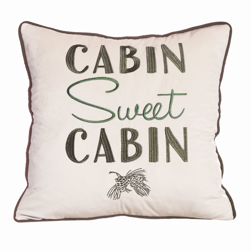 Pillow Sweet Cabin|18X18