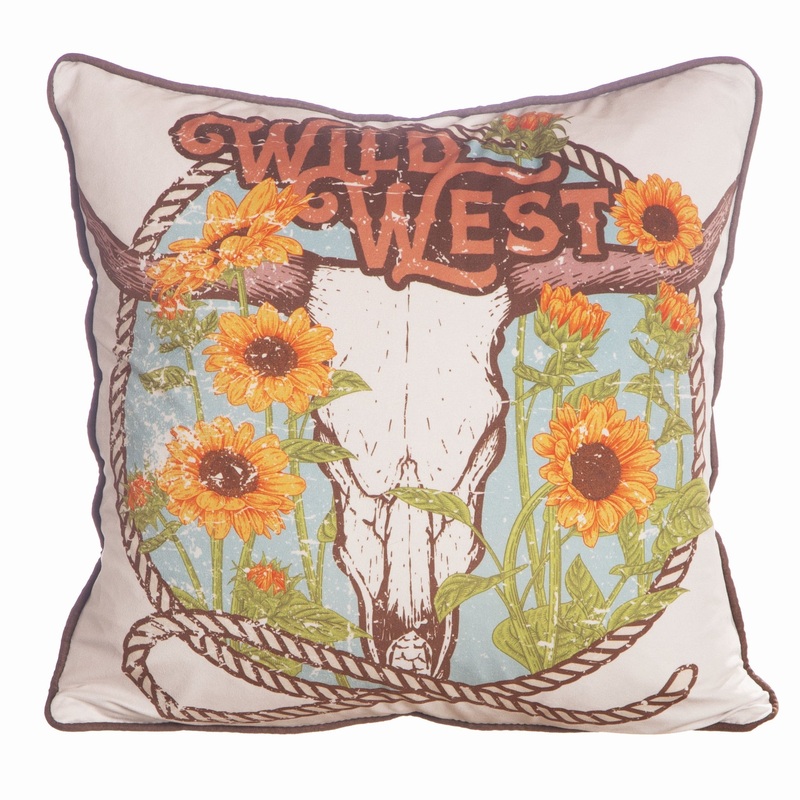 Pillow Wildflower West|18X18