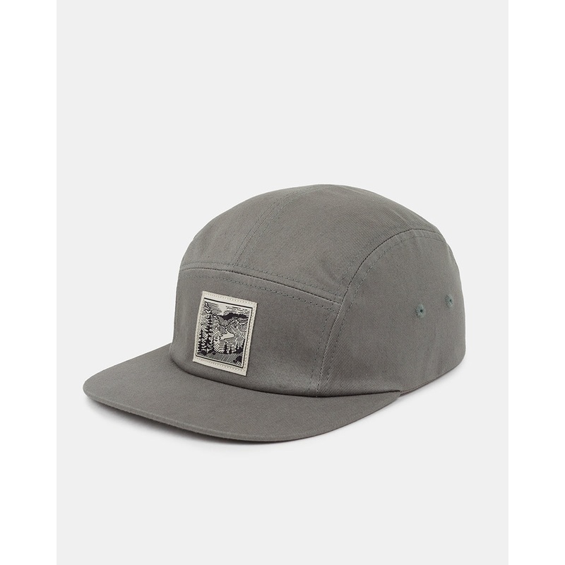 Topography Woven Patch Camper Hat – Mineral Pristine