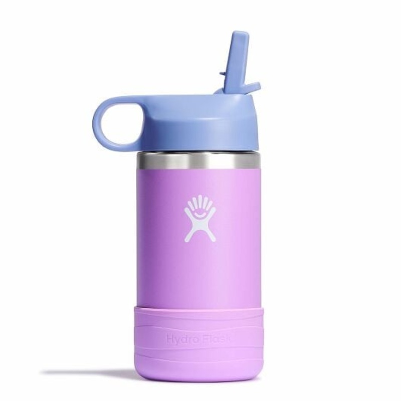 Kids Wide Mouth Straw Lid Bottle And Boot 12 Oz – Anemone