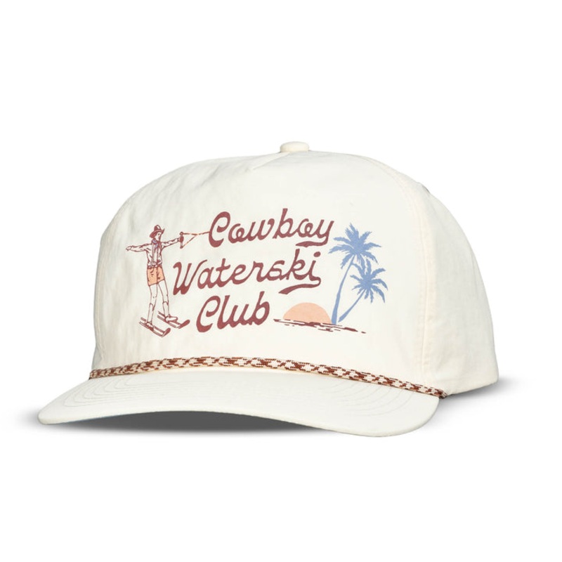 Cowboy Waterski Club Hat – Cream