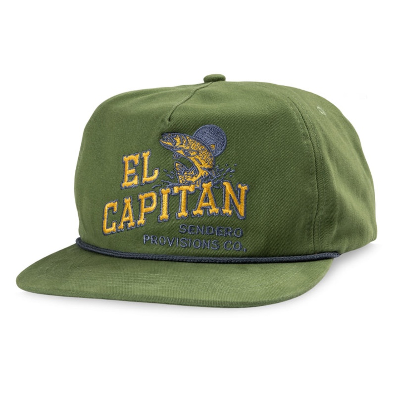 El Capitan Hat – Green|Green|One Size / Unisex