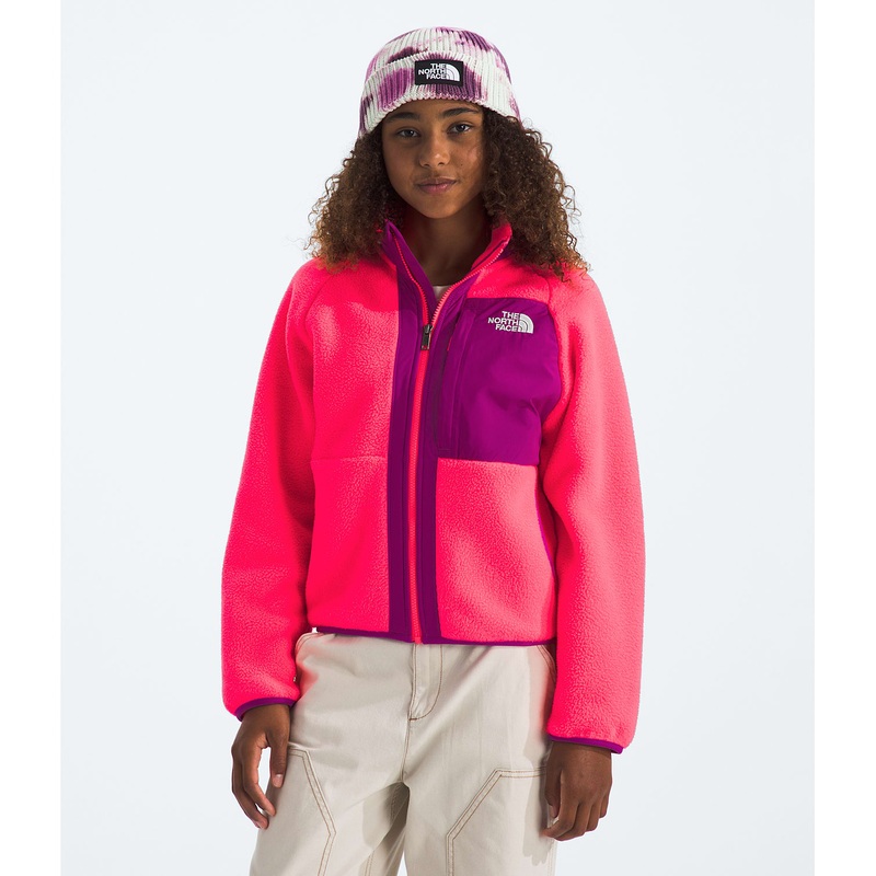 Girls’ Yumiori Full-Zip Jacket – Radiant Poppy