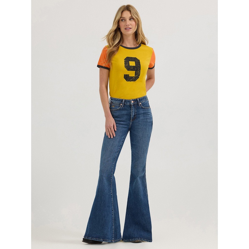 Lainey Wilson Baskin Blue Bell Bottoms – Baskin Blue Wash