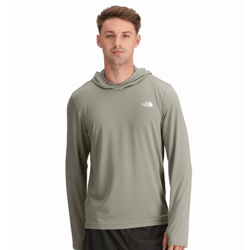 Men’s Adventure Sun Hoodie – Clay Grey