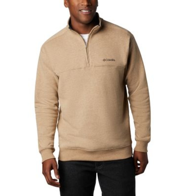 Men’s Hart Mountain II Half-Zip Sweatshirt – Delta Heather