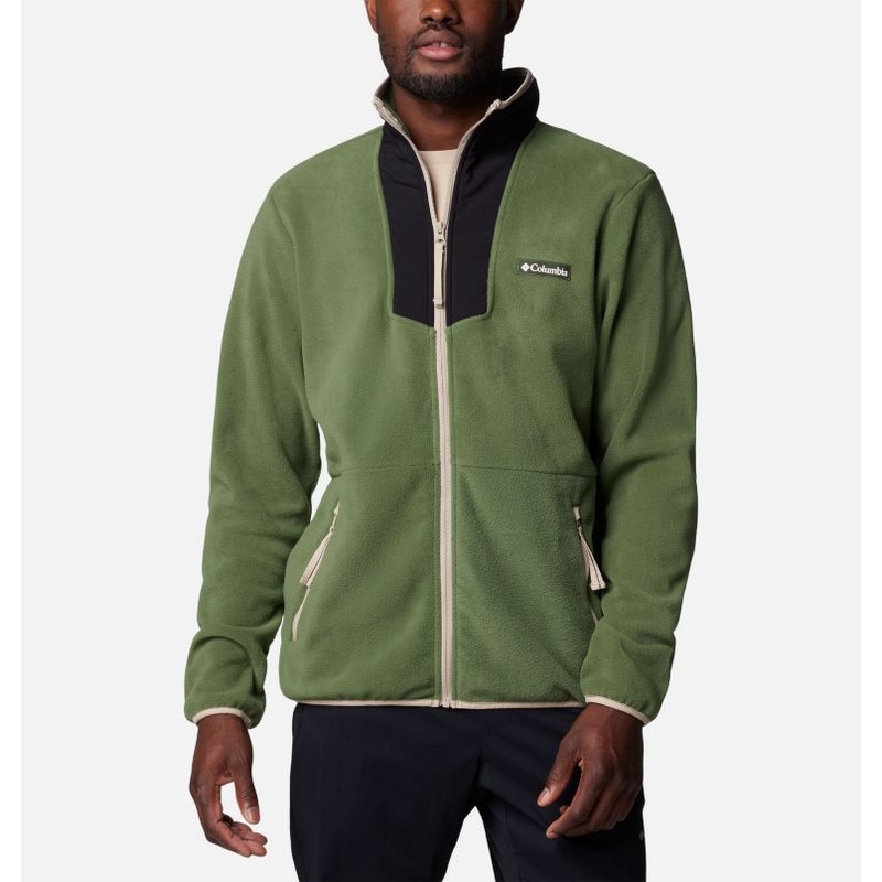 Men’s Sequoia Grove Full-Zip Fleece – Canteen/Black/Ancient Fossil