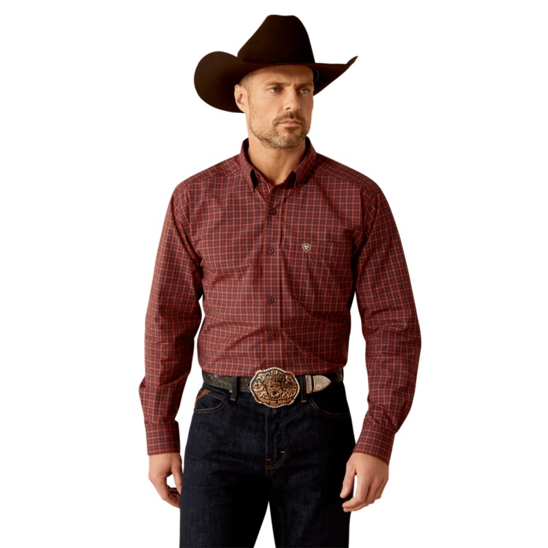 Pro Series Pavel Classic Fit Shirt – Burgundy