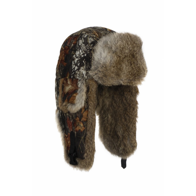 Saddlecloth Bomber – Mossy Oak Breakup with Brown Fur