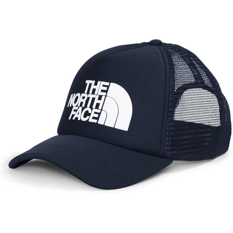 TNF Logo Trucker Hat – Summit Navy
