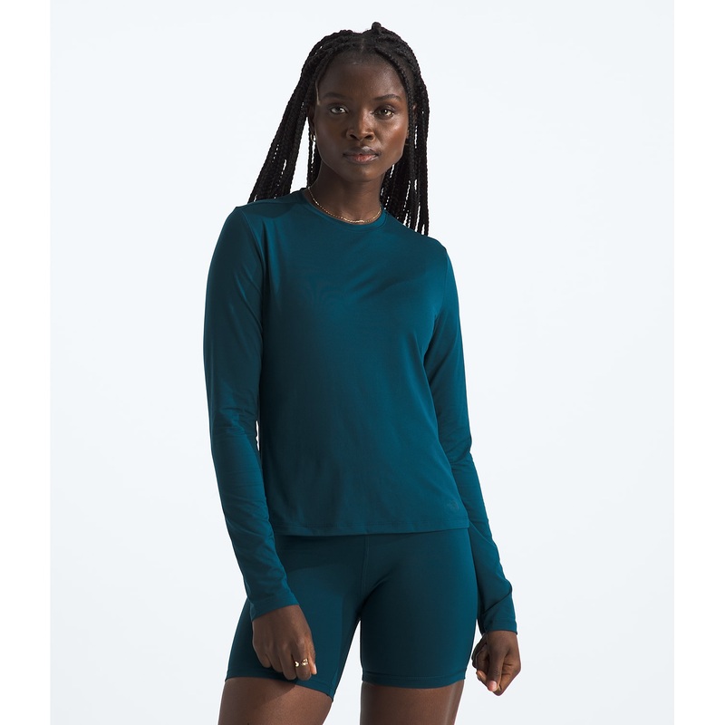 Women’s Dune Sky Long-Sleeve – Midnight Petrol
