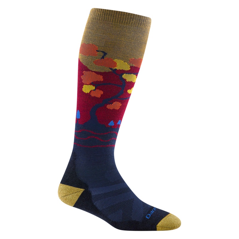 Women’s Enchanted Over-the-Calf Midweight with Cushion Ski & Snowboard Sock – Autumn