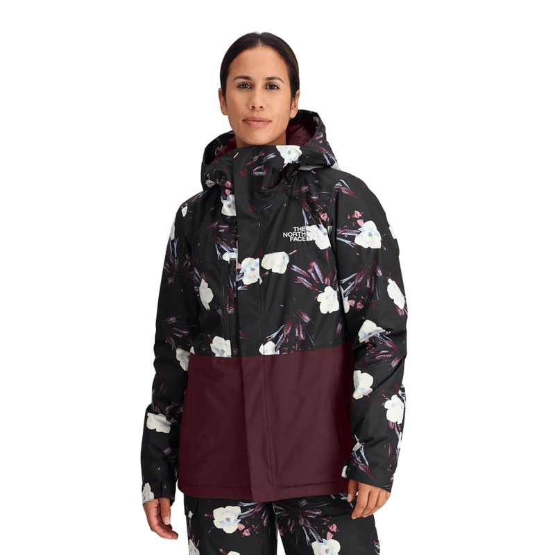 Women’s Freedom Insulated Jacket – TNF Black Winter Flowers Print/Alpine Plum