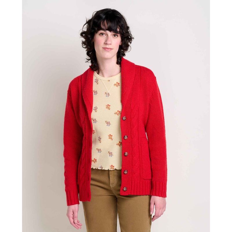 Women’s Ginn Cable Cardigan – Canoe