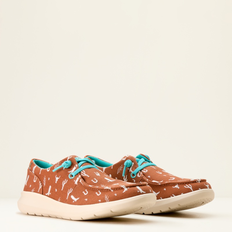 Women’s Hilo Doodle – Sorrel Western Icons