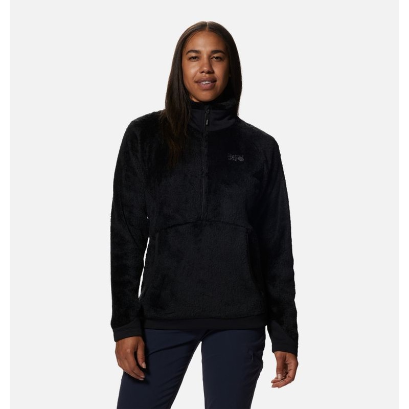 Women’s Polartec High Loft Pullover – Black