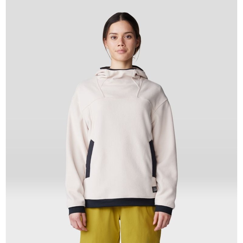 Women’s Powder Maven Fleece Pullover Hoodie – Talc