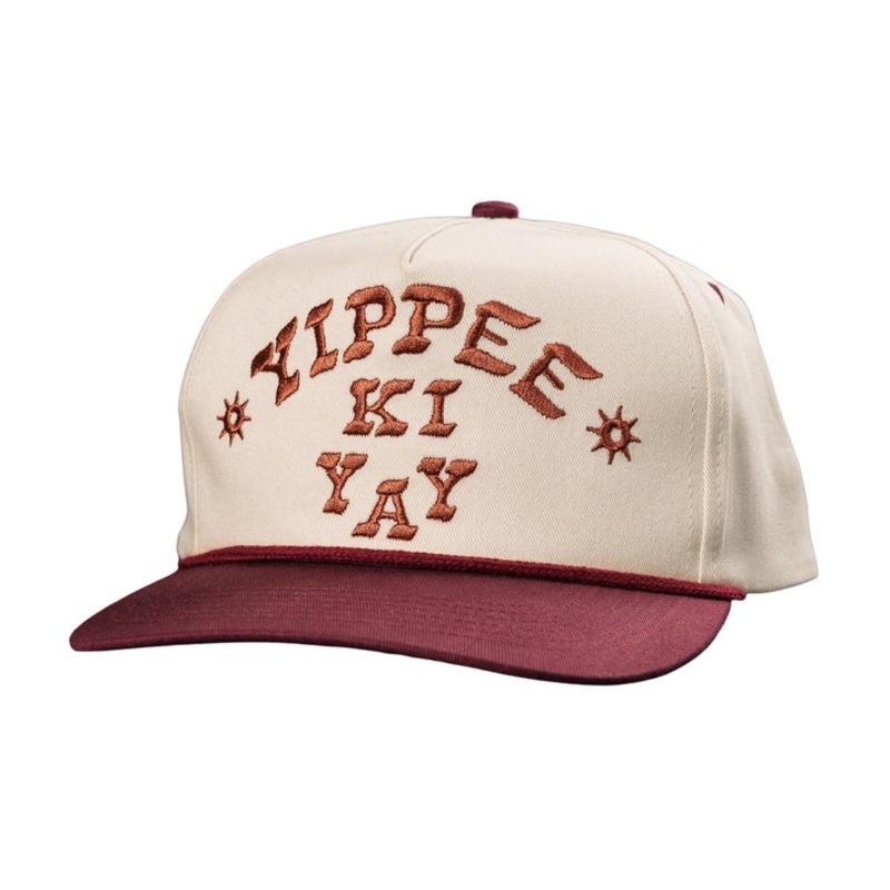 Yippee Ki Yay Hat – White|White|One Size / Unisex