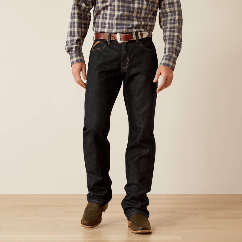 M4 Relaxed Blade Relentless Boot Cut Jeans – Rinse