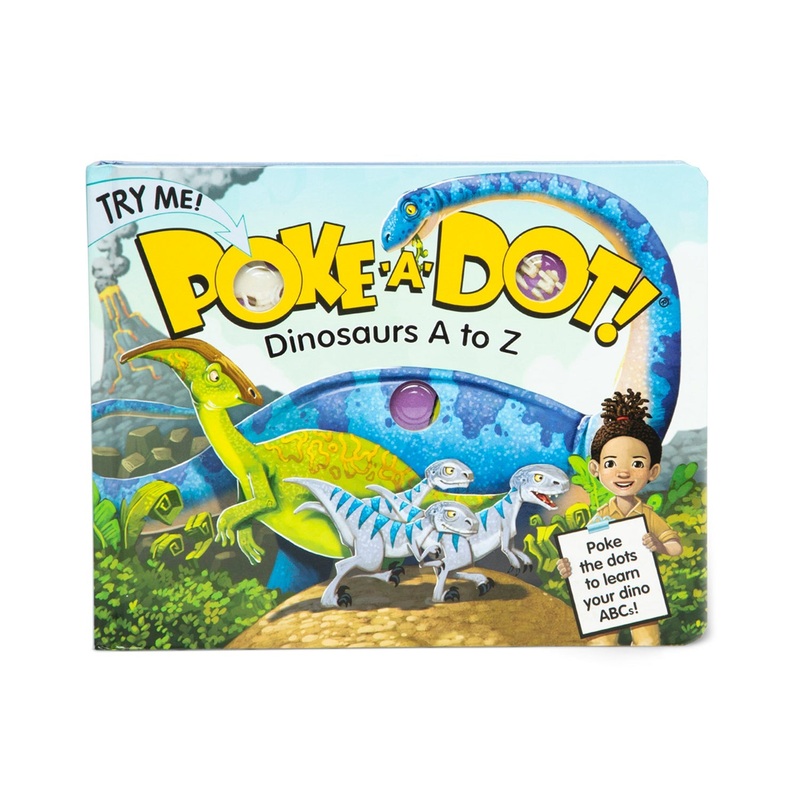 Poke-a-dot: Dinosaurs A To Z Book