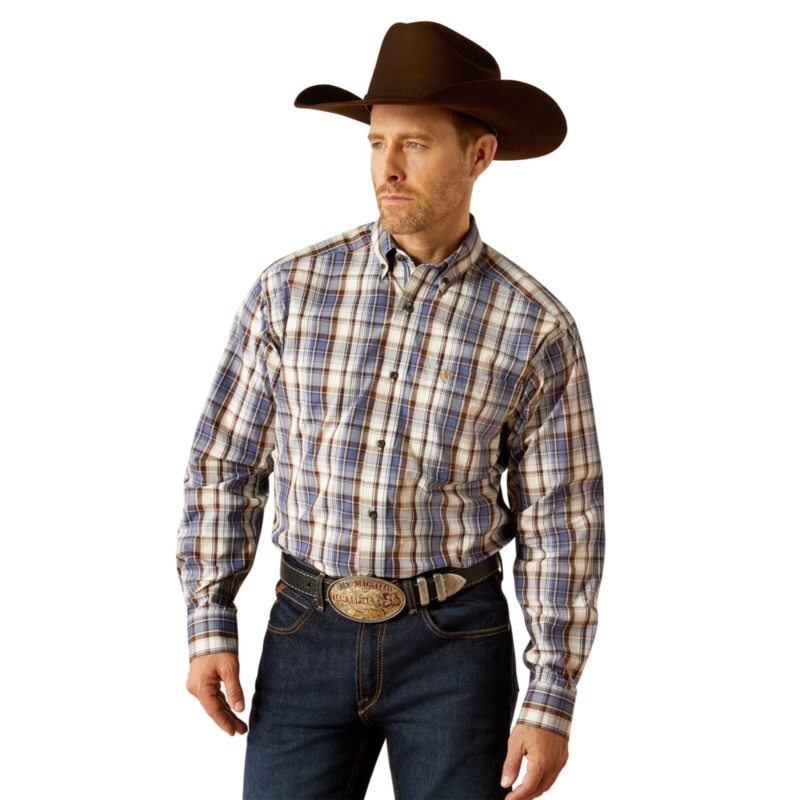 Pro Series Cameron Classic Fit Shirt – Grey Blue