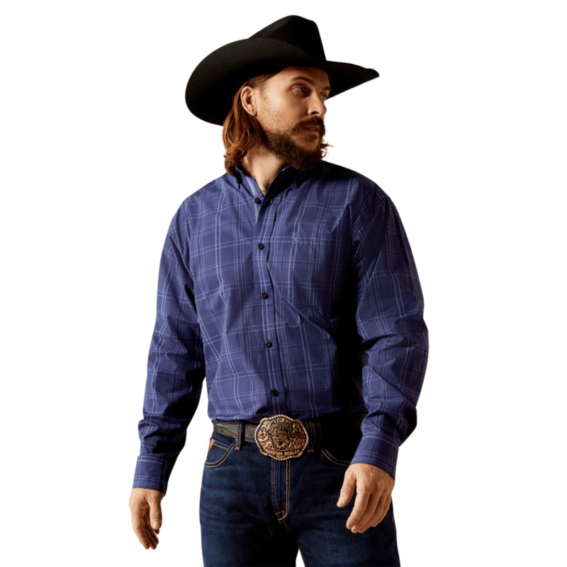 Pro Series Cash Classic Fit Shirt – Navy
