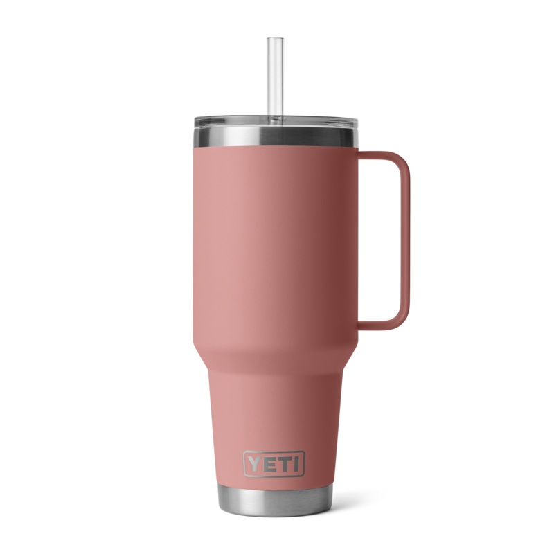 Rambler Straw Mug 42 Oz – Sandstone Pink