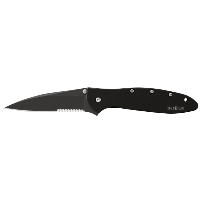 Leek Knife – Black/black|Blk/blk|SERR