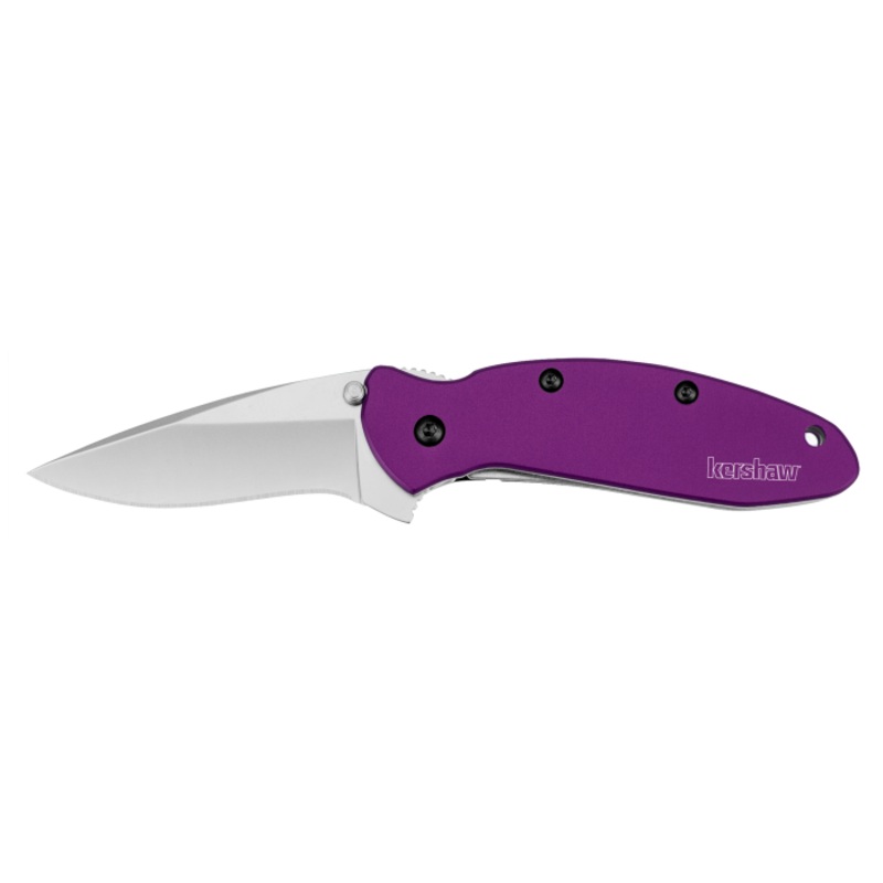 Scallion Aluminum Knife – Stainless Steel/purple