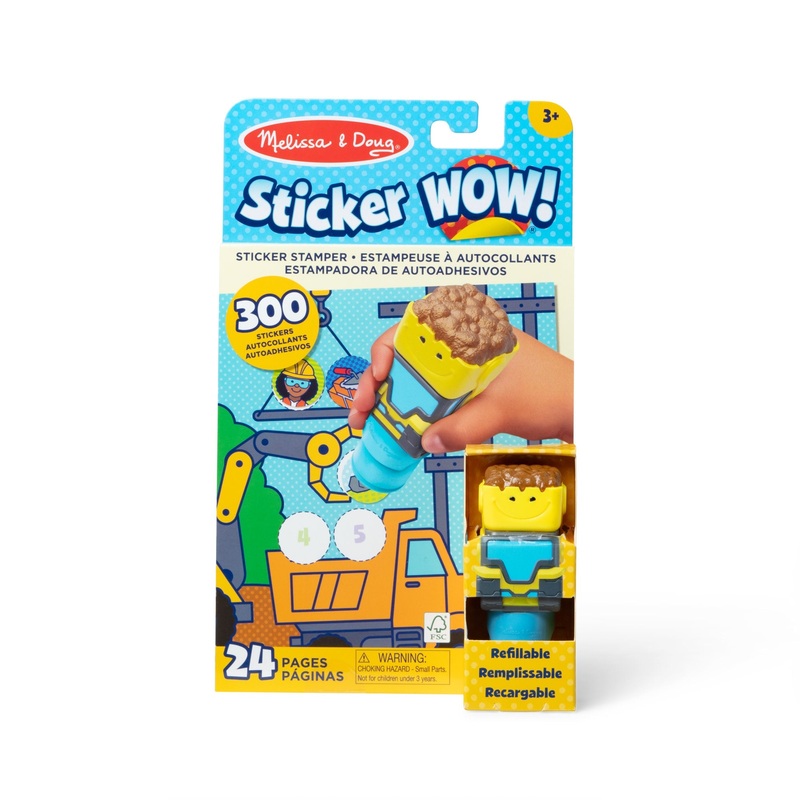 Sticker Wow! Activity Pad Set- Construction