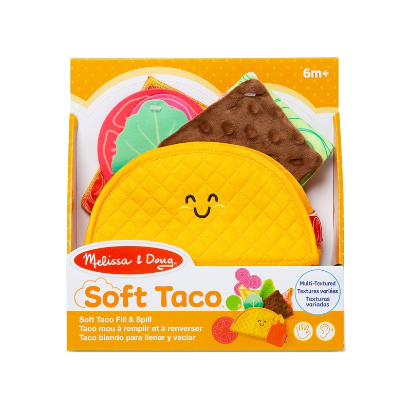 Touch And Feel Taco Soft Toy|Taco