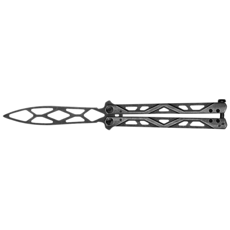 Balanza Butterfly Trainer Knife – Stainless Steel/stainless Steel