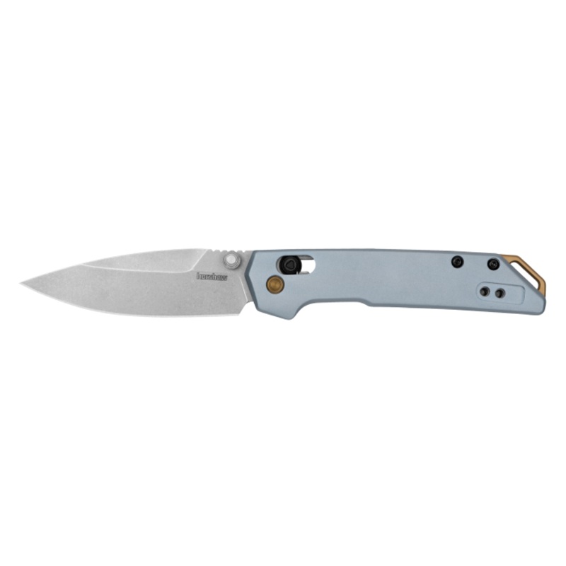 Mini Iridium  Knife – Stainless Steel/blue