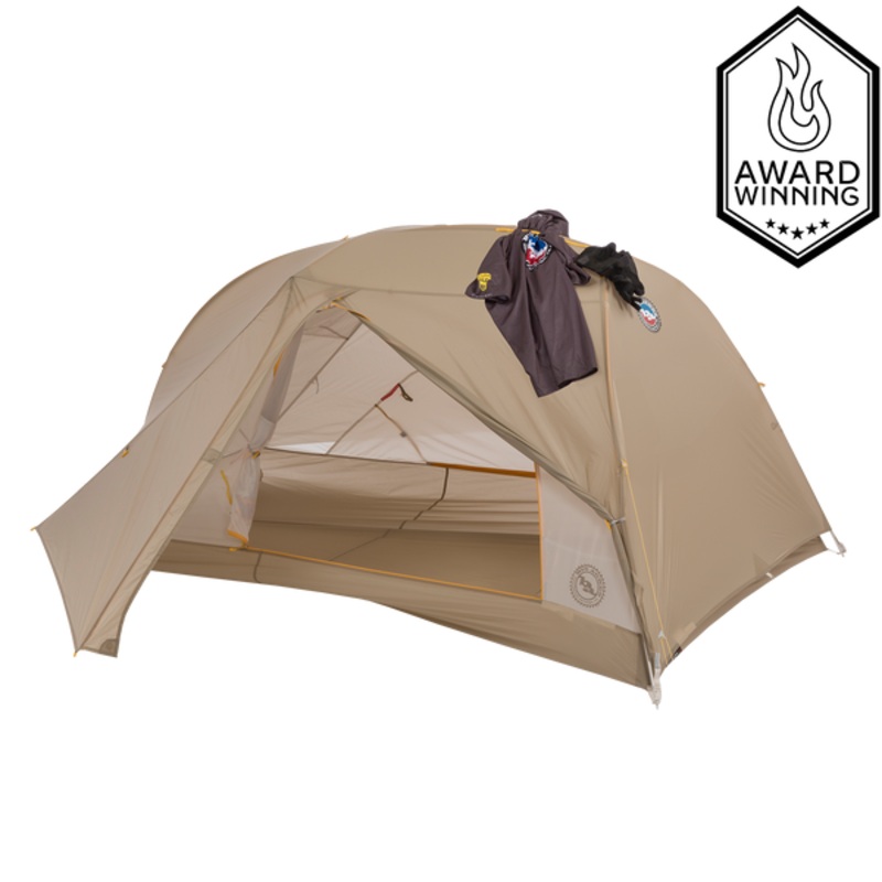 Tiger Wall Ul2 Bikepack Solution Dye Tent – Greige/gray
