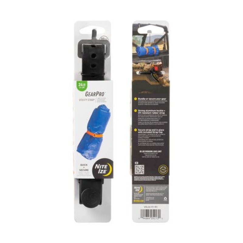 Gearpro Utility Strap – Black 24 In