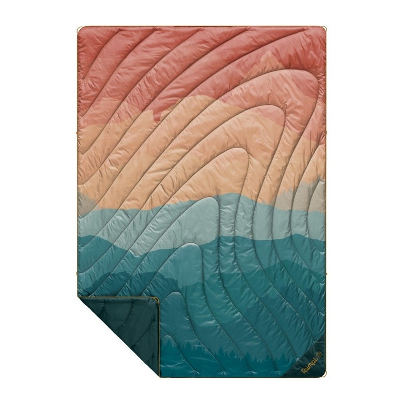 Original Puffy Blanket – Rocky Mountain Sunset Fade