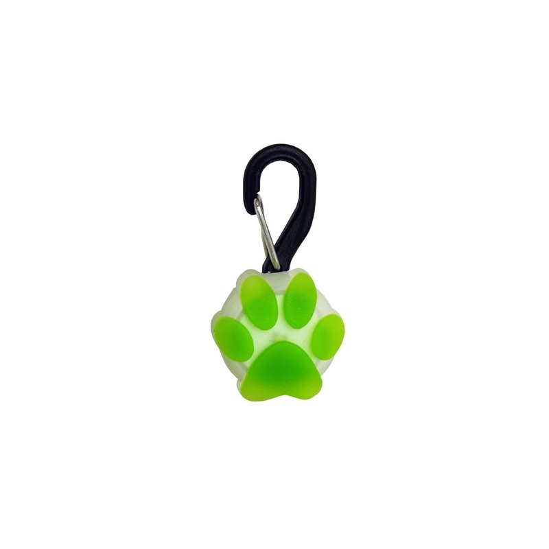 Petlit Led Collar Light – Paw Green