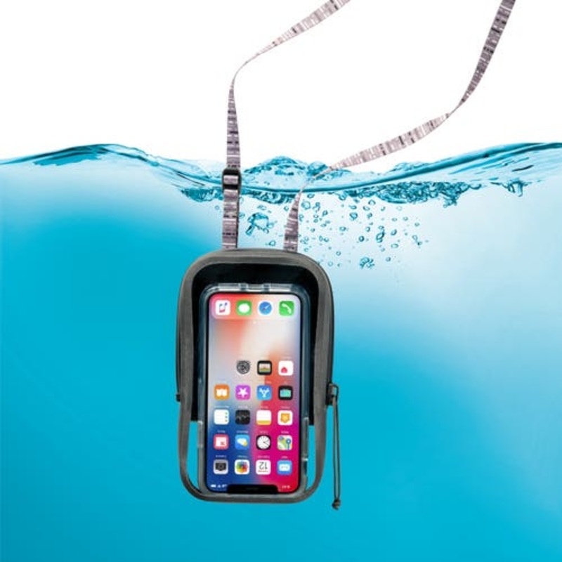 Runoff Waterproof Phone Case – Black