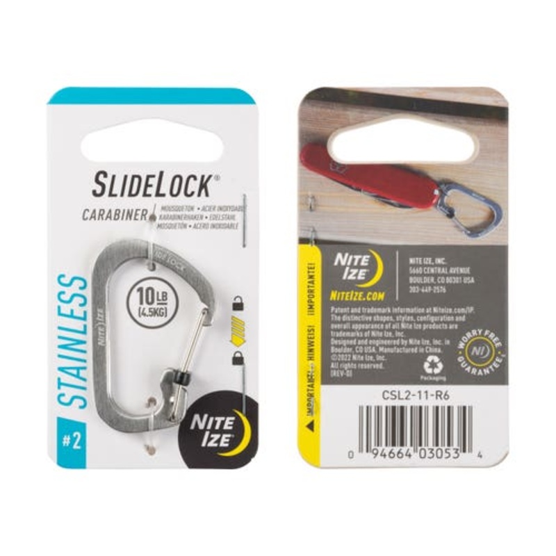 Slidelock Carabiner #2 – Stainless