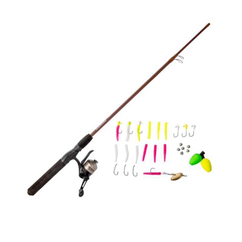 33 Micro Trigger Trout 6’6 Spincast Combo w/Trout Magnet Tackle