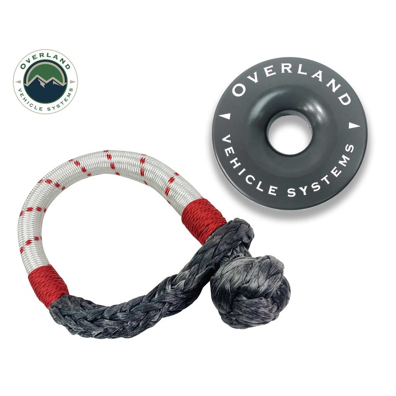 Combo Pack With 7/16 41,000 Lb Soft Shackle And Recovery Ring