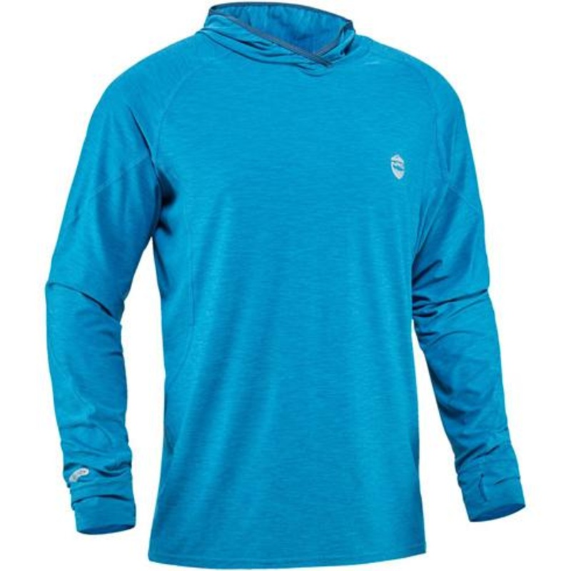 H2core Silkweight Hoodie Fjord Lg
