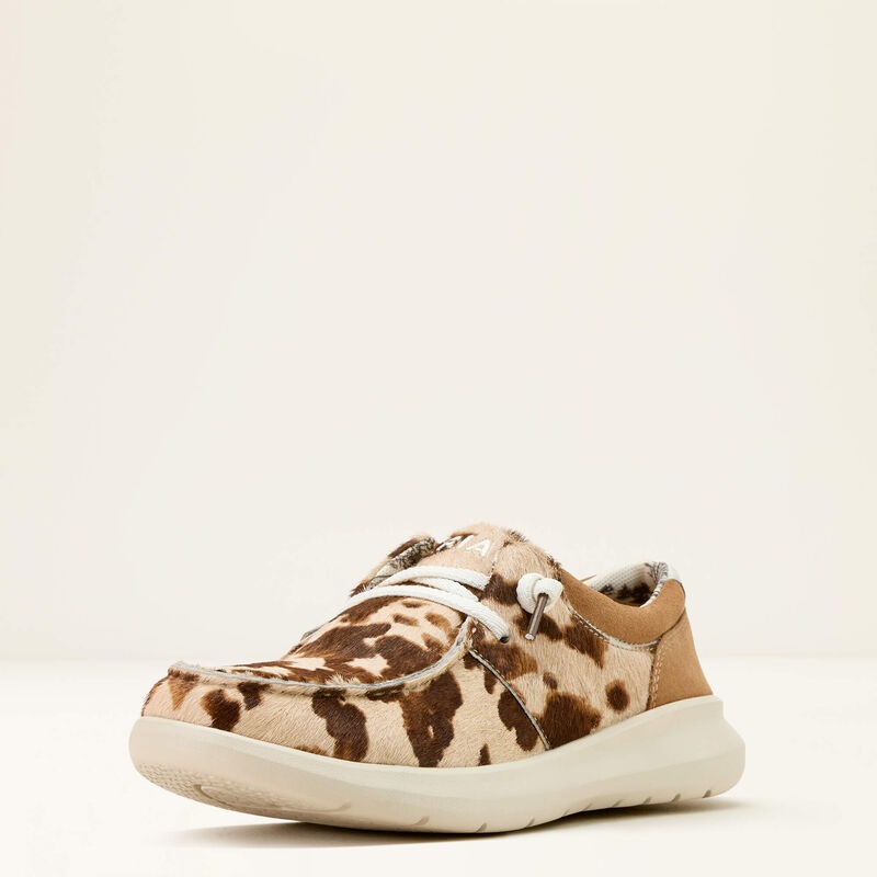 Hilo Hair On Shoe|Tan/wht hair|6 B|6.5 B|7 B|7.5 B|8 B|8.5 B|9 B|9.5 B|10 B