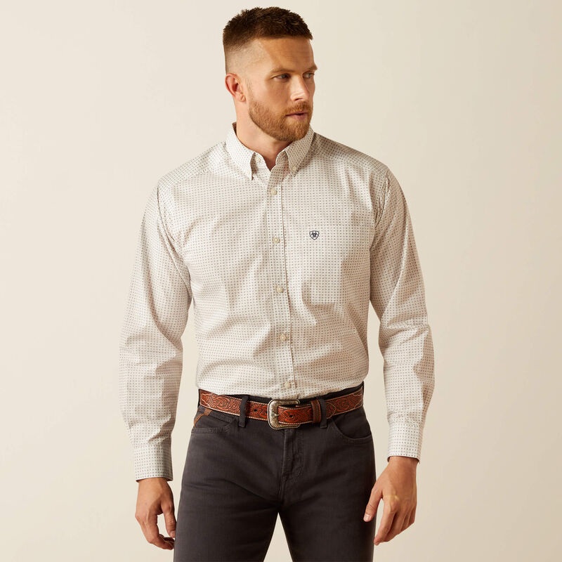Mns Cesar Classic Fit Shirt – White