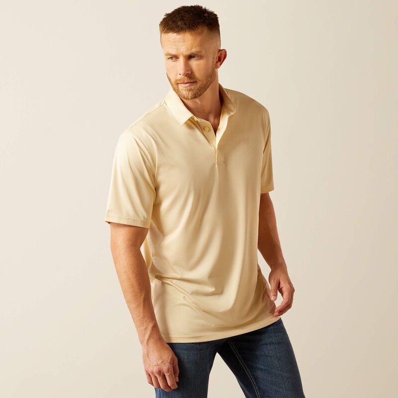 Mns Charger 2.0 Polo – Bleached Sand