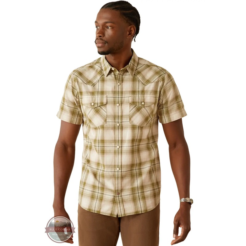 Mns Hubie Retro Fit Shirt – Off White