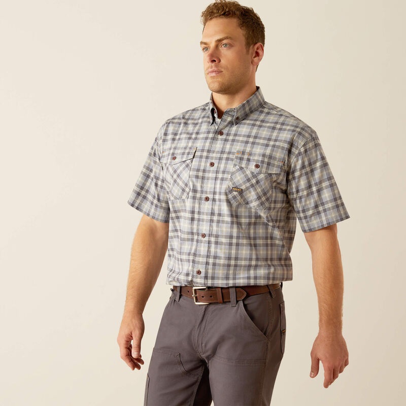Mns Rebar Ds Work Shirt – Wild Dove
