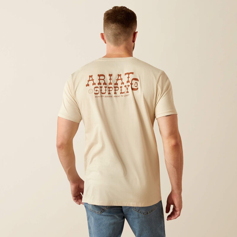 Mns Supply Co. T-shirt – Natural