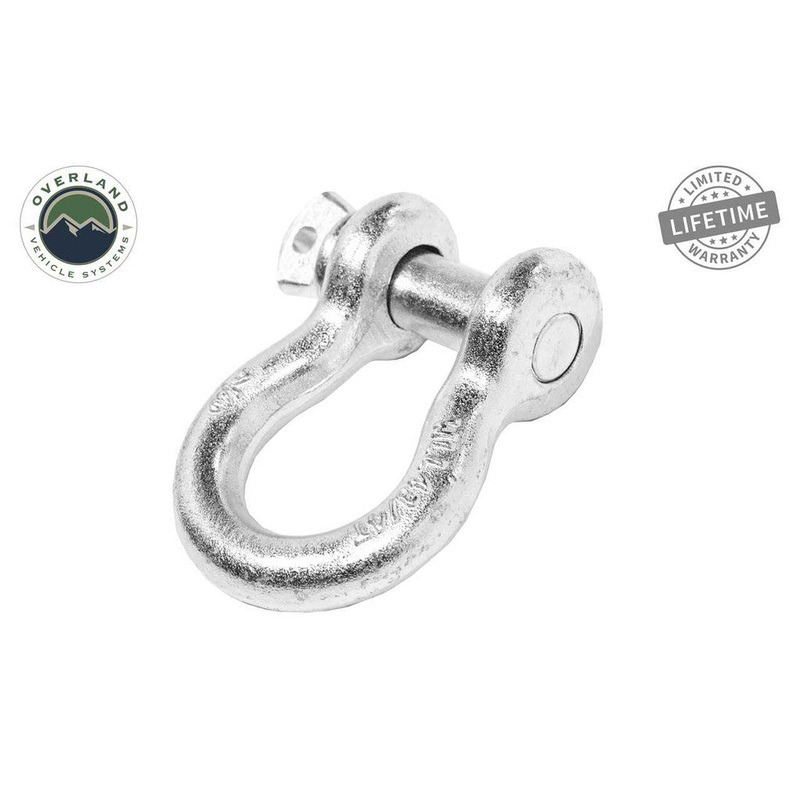 Recovery Shackle 3/4 4.75 Ton, Zinc
